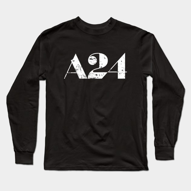 A24 Long Sleeve T-Shirt by Ayana's arts